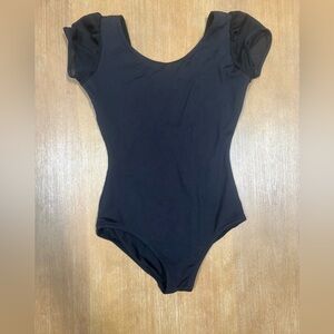 Source Unknown Elegant Black Kids Dance Costume